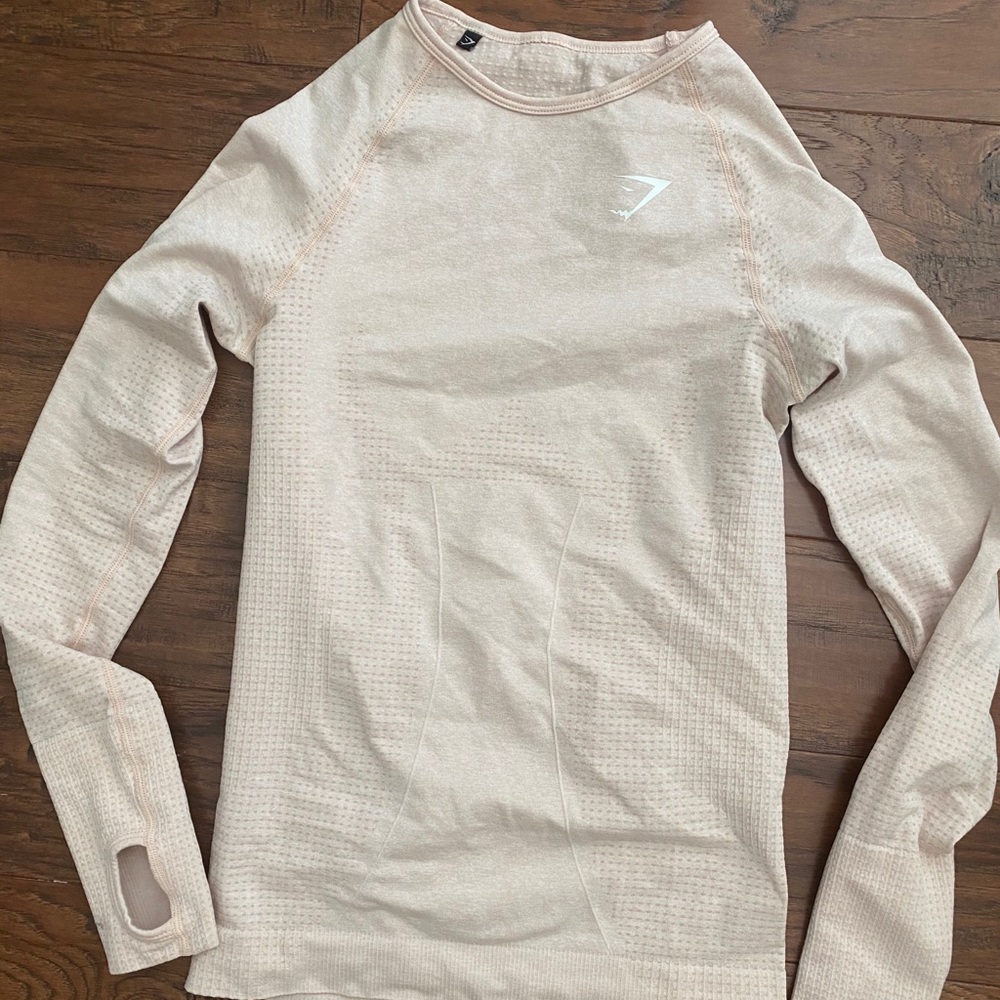 baby pink gymshark vital seamless top *SOLD*
